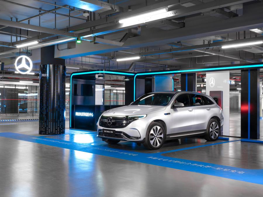  Mercedes-Benz EQC400 4Matic Edition 1886 (N293) 2019 года  (CN) (фото 1 из 12)